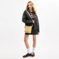 Bolsa Shoulder Bag Coach Bucket Bleecker 21 Piel