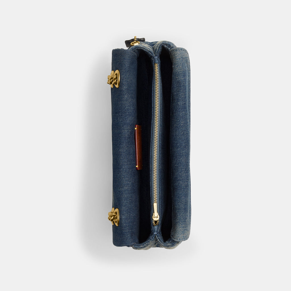 Bolsa Shoulder Bag Coach Tabby 26 en Denim