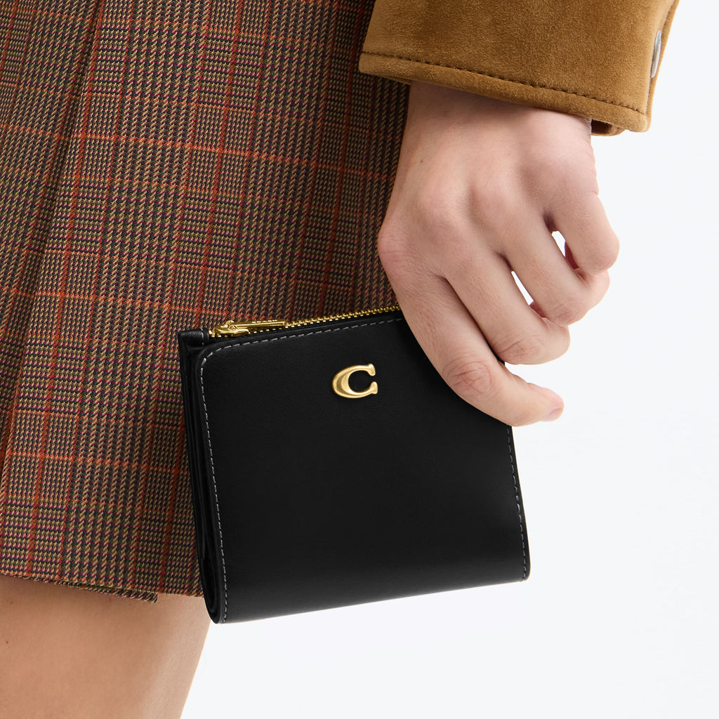 Cartera Pequeña Coach Doble Pliegue