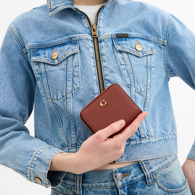 Cartera Coach Billfold NY Piel