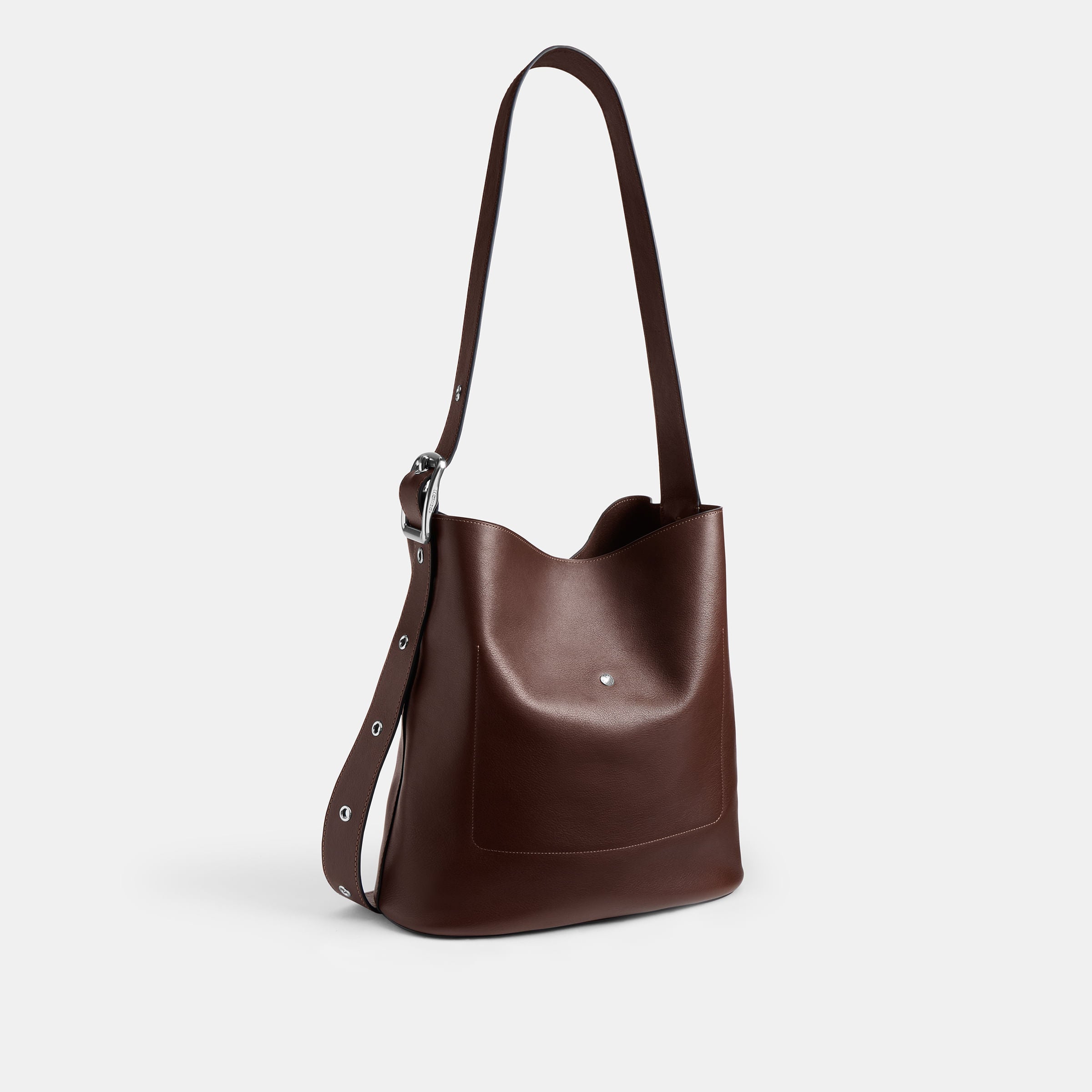 Bolsa Shoulder Bag Coach Bleecker 36 Piel
