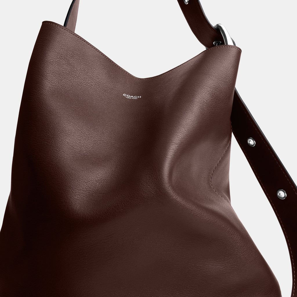 Bolsa Shoulder Bag Coach Bleecker 36 Piel