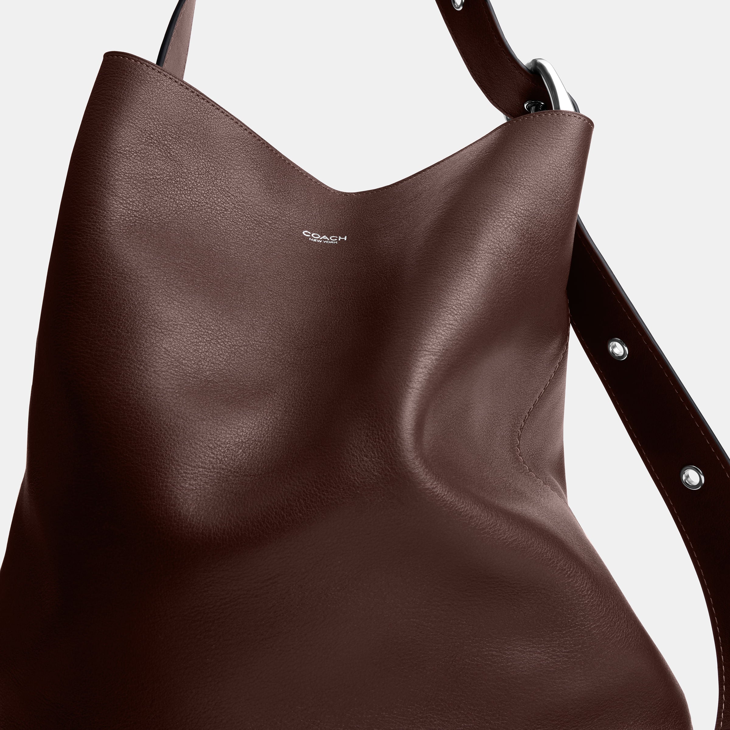 Bolsa Shoulder Bag Coach Bleecker 36 Piel