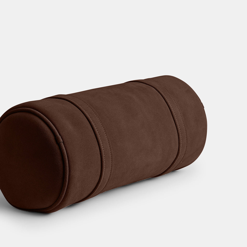 Bolsa Shoulder Coach Kisslock Barrel Suede