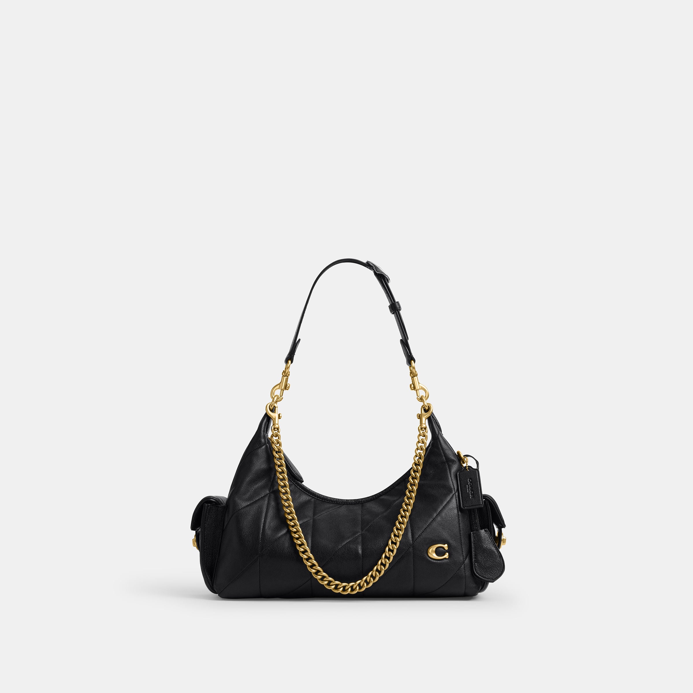 Bolsa Shoulder Coach Pocket Juliet 30 Piel Quilted