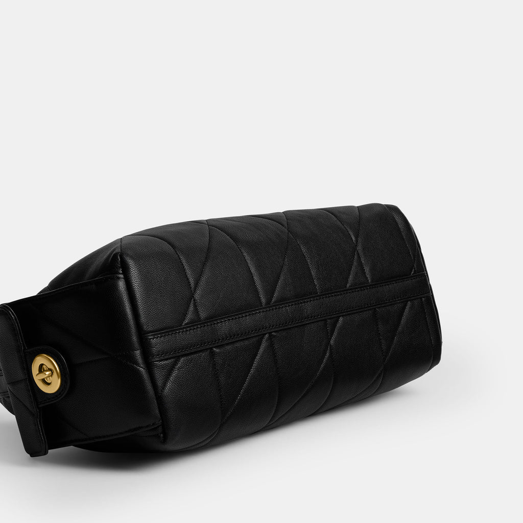 Bolsa Shoulder Coach Pocket Juliet 30 Piel Quilted