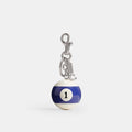 Bag Charm Coach Bola 8 Metal