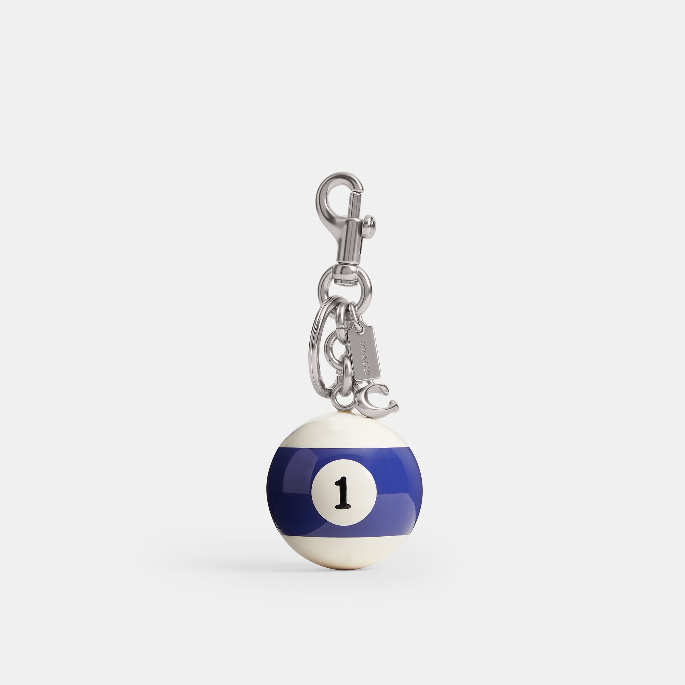 Bag Charm Coach Bola 8 Metal
