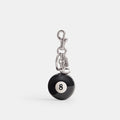Bag Charm Coach Bola 8 Metal