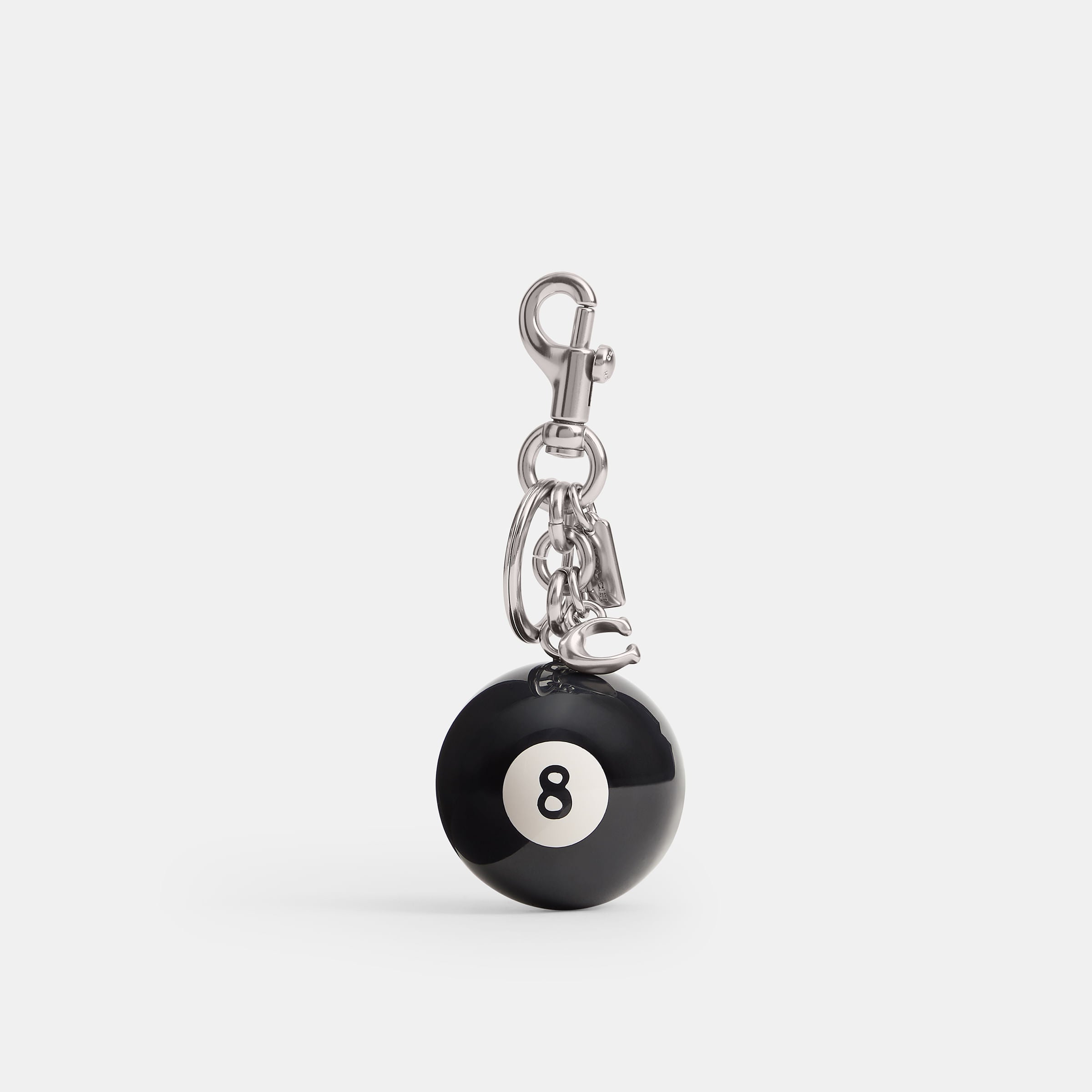 Bag Charm Coach Bola 8 Metal