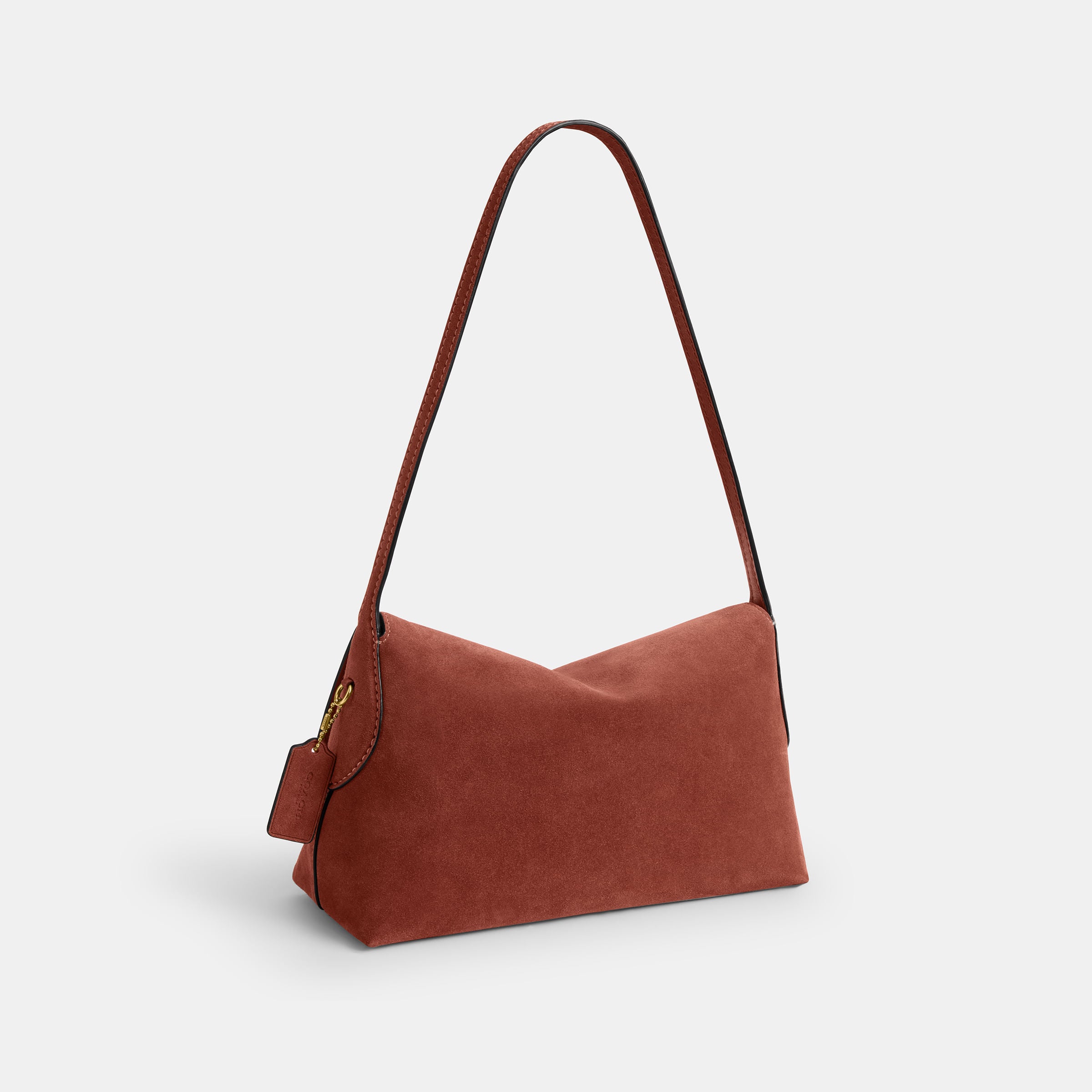 Bolsa Shoulder Bag Coach Chelsea 30 Suede