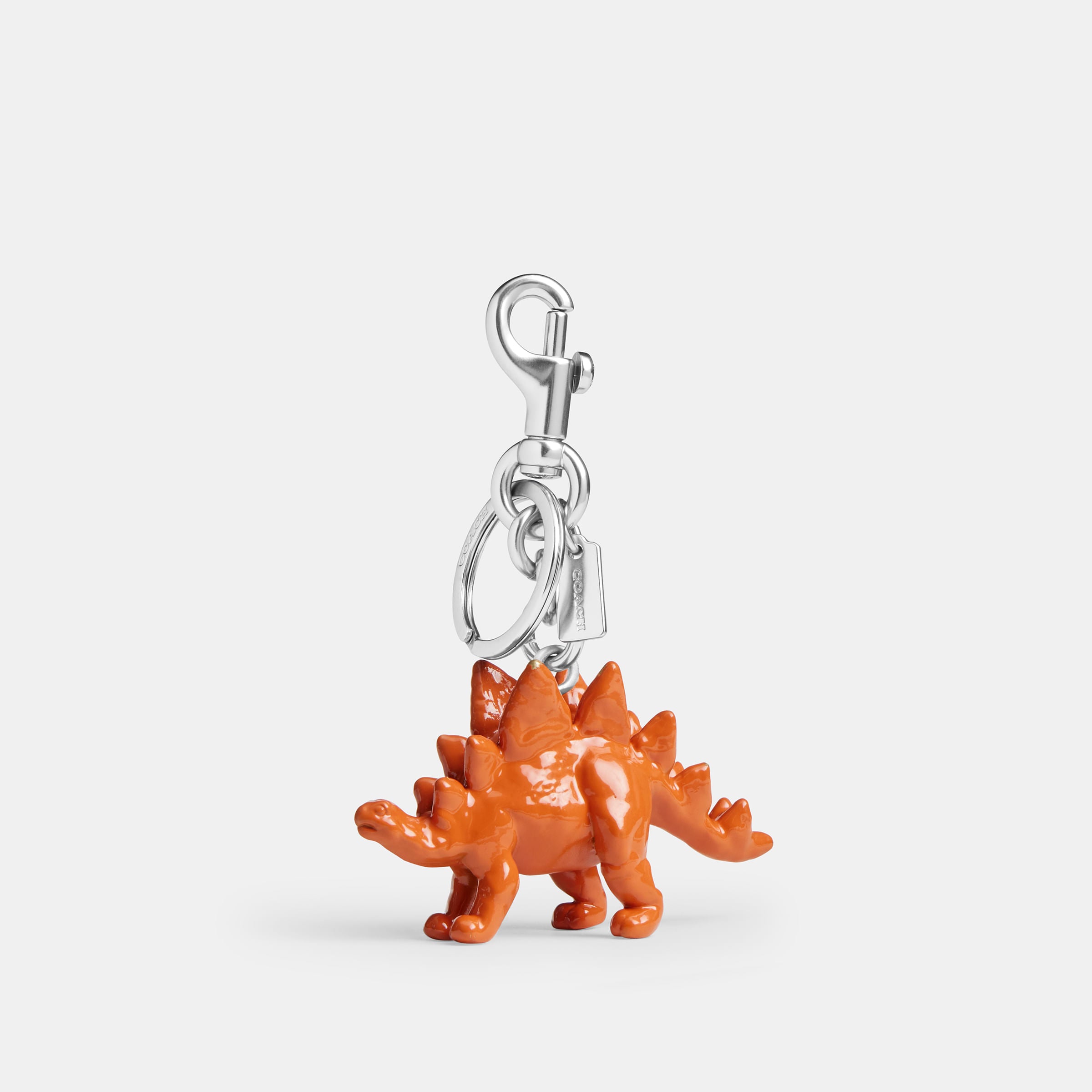 Bag Charm Coach Dinosaurio Metal