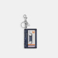 Bag Charm Coach Cassette Metal
