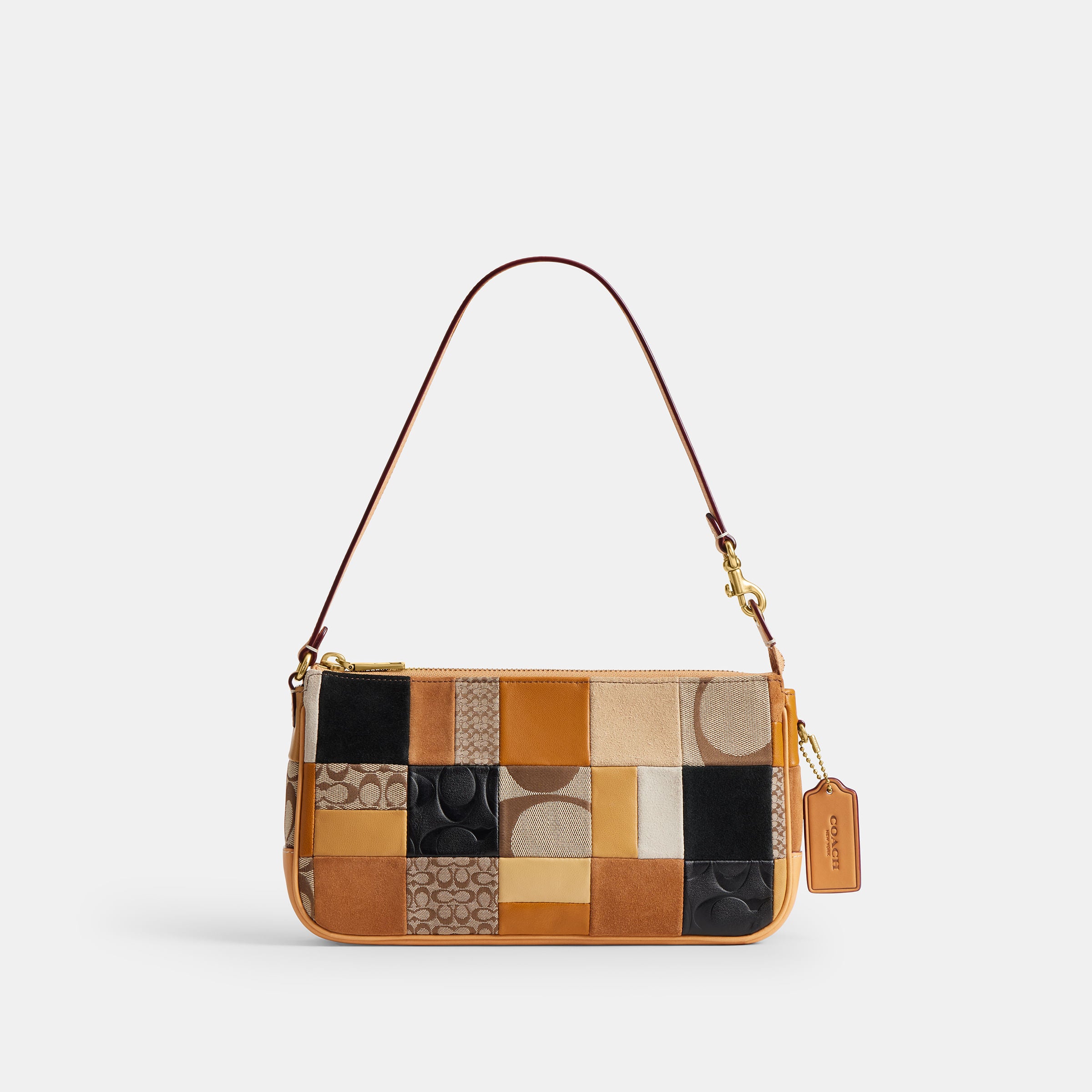 Bolsa Shoulder Bag Coach Plaza 25 Piel