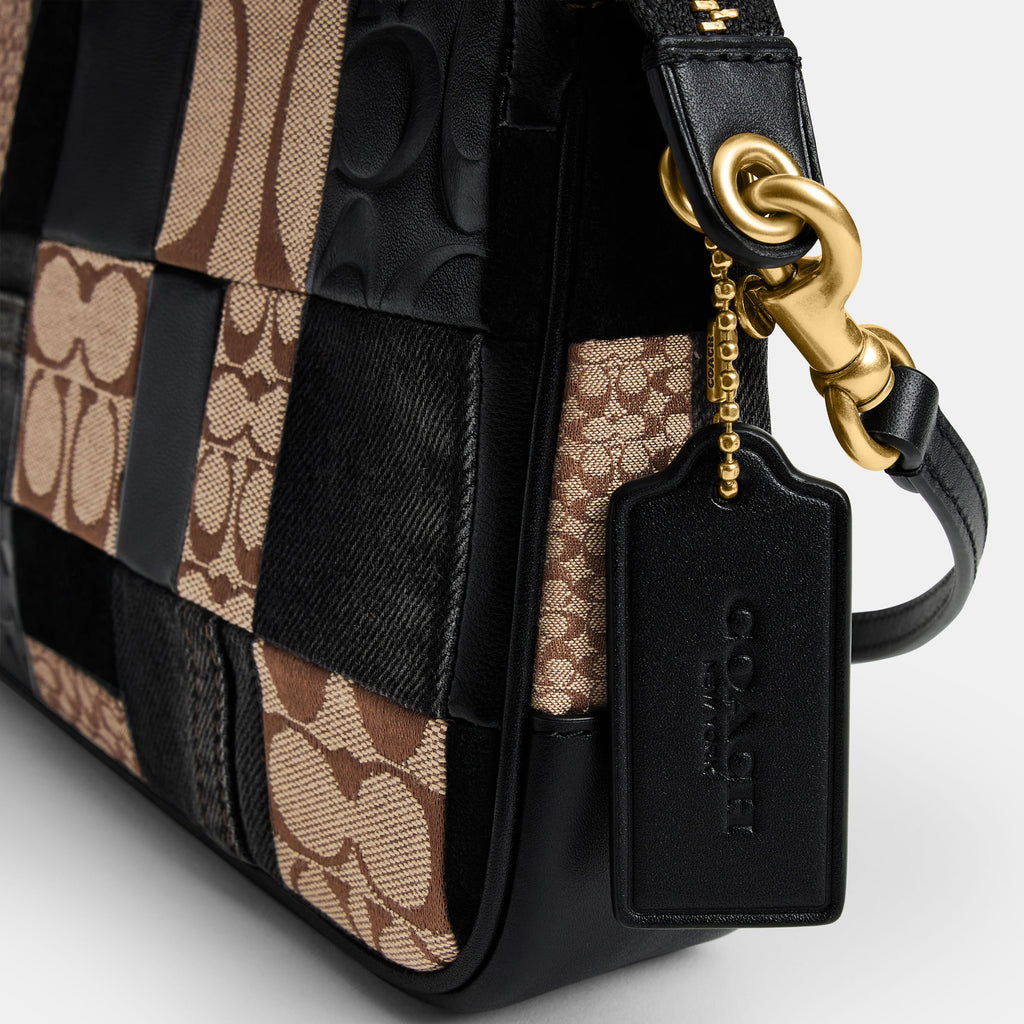 Bolsa Shoulder Bag Coach Plaza 25 Piel