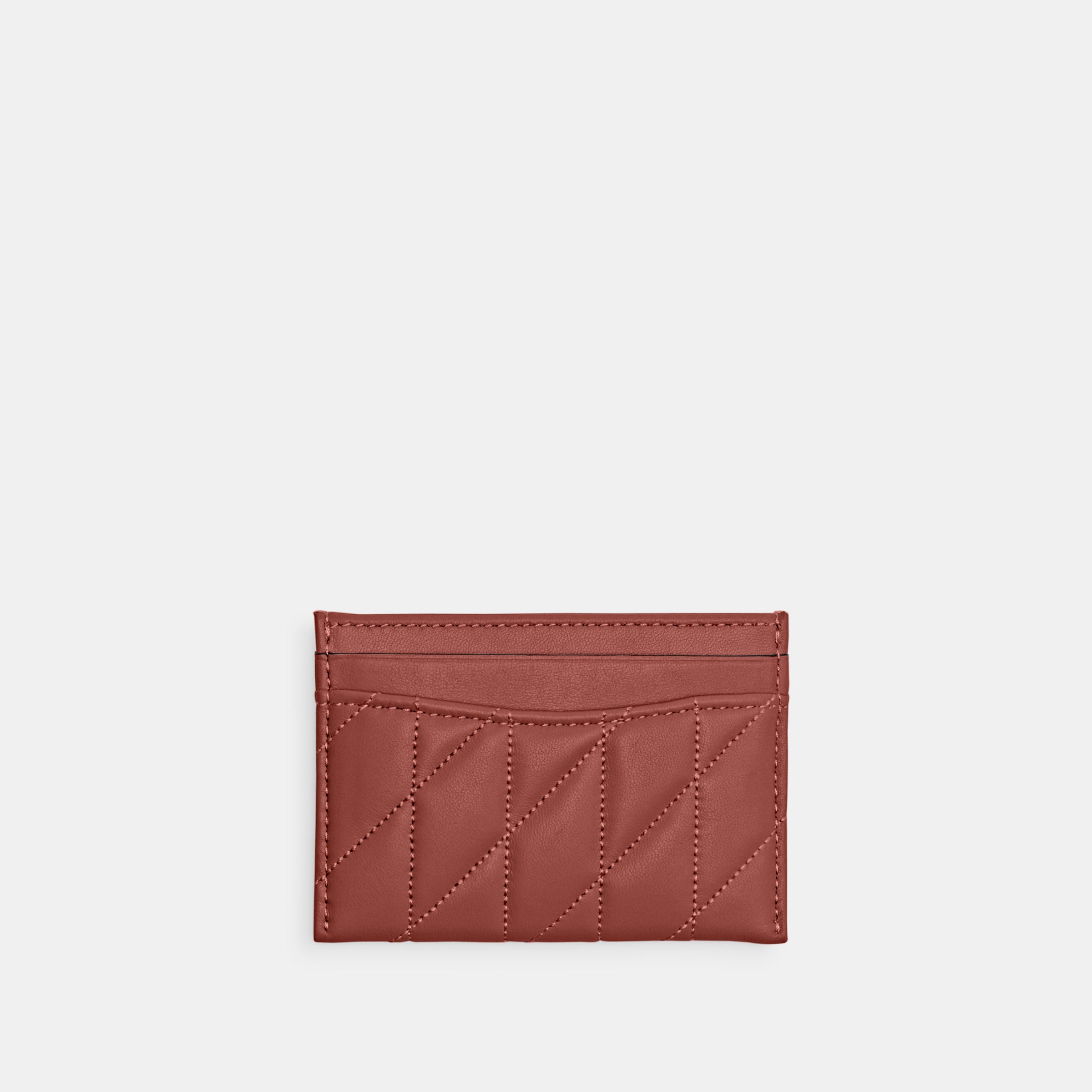 Tarjetero Coach Essential Piel Quilted