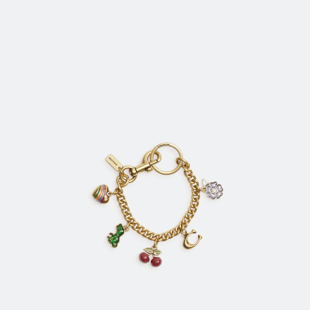 Bag Charm Coach Motif Bag