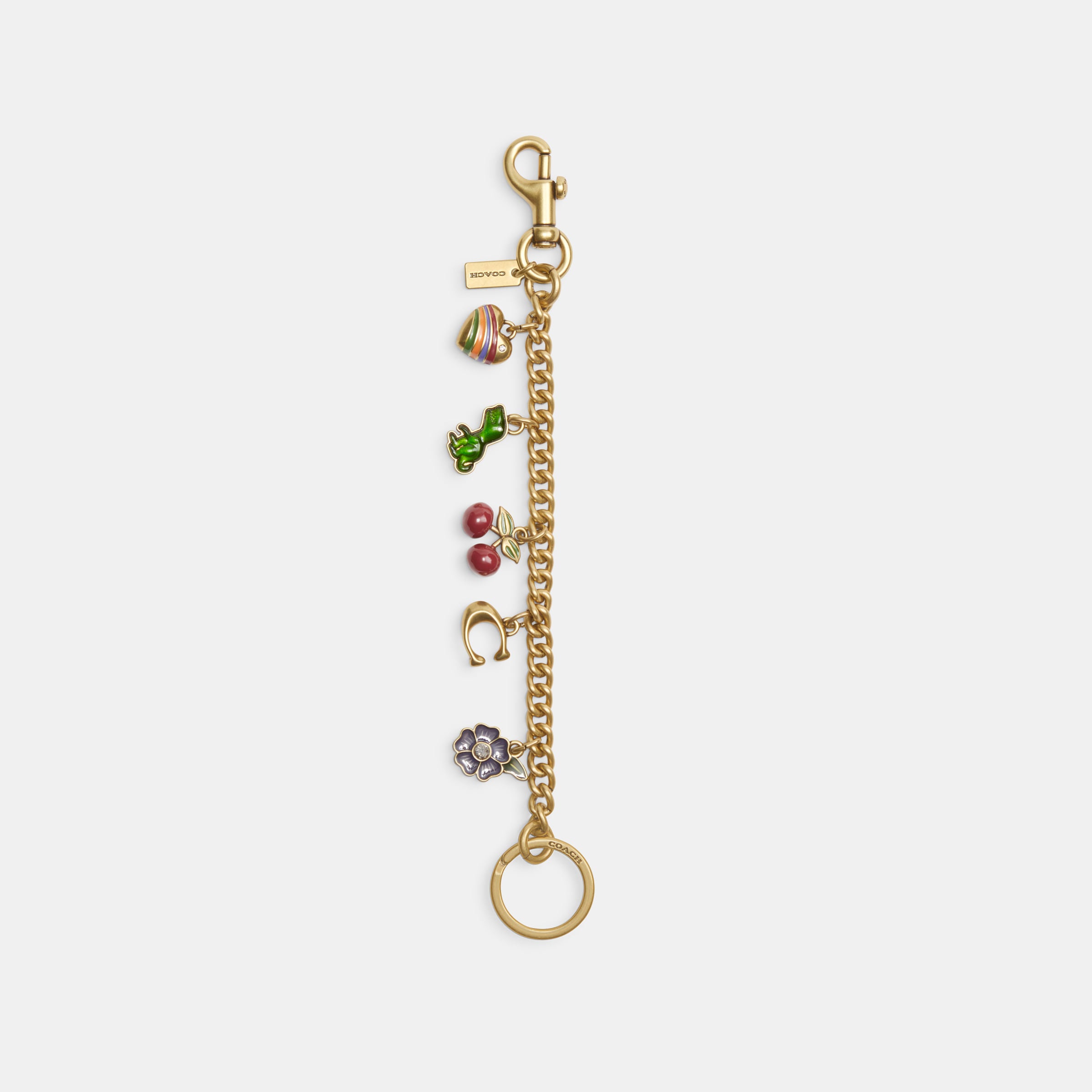 Bag Charm Coach Motif Bag
