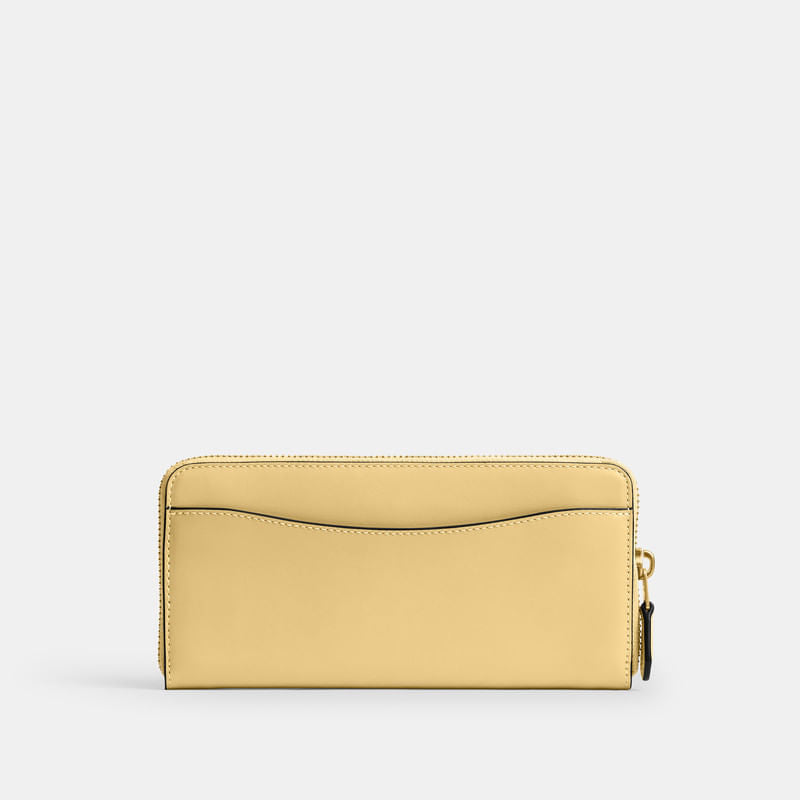 Cartera Coach Slim Accordion Zip Piel