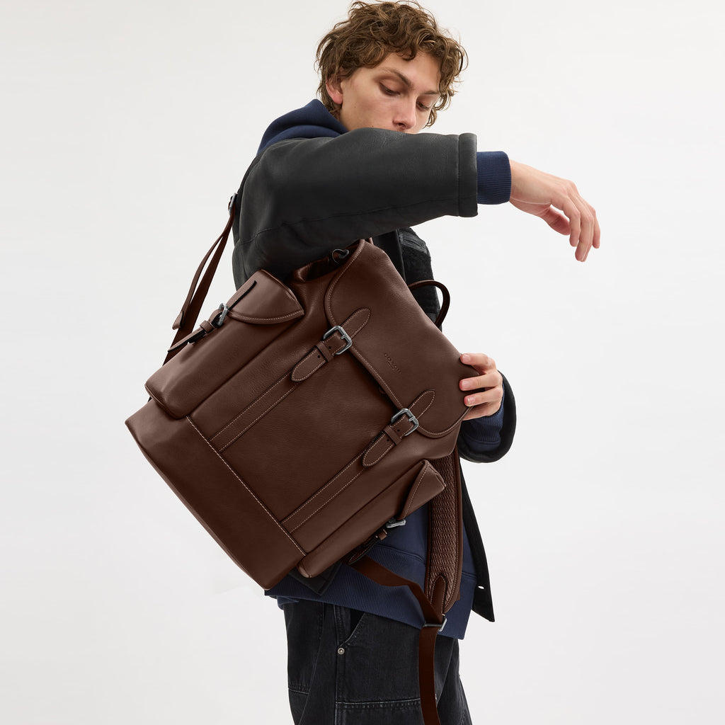 Mochila Hitch en Piel