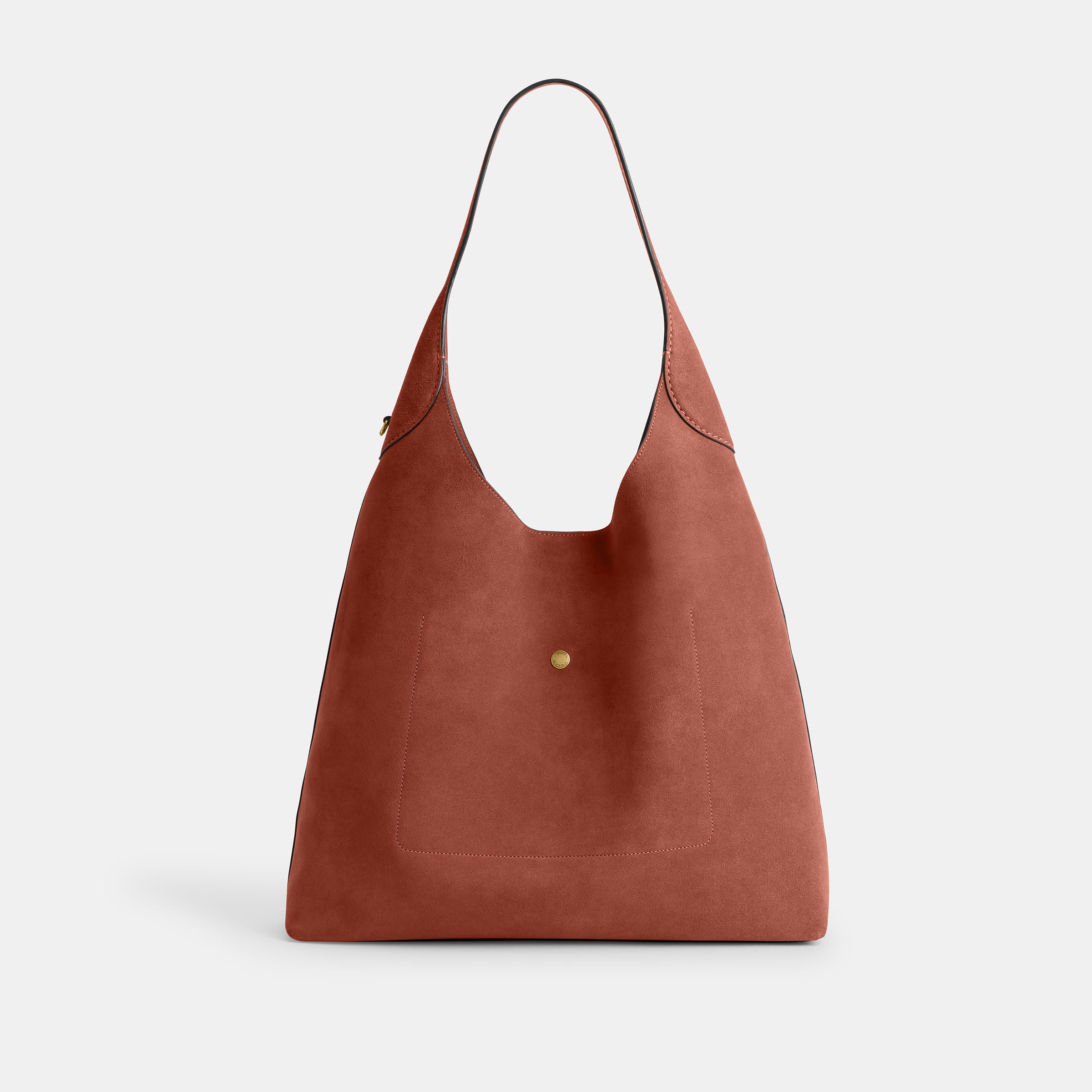 Bolsa Shoulder Bag Coach Brooklyn 39 Suede
