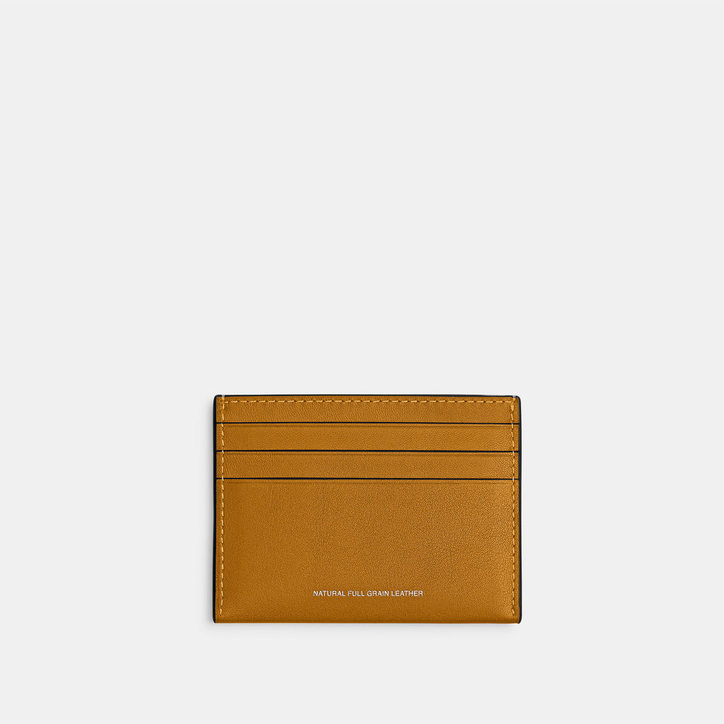 Tarjetero Coach Flat Card Case Piel